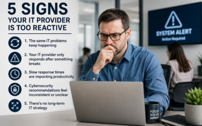 5 Signs Your IT Provider Is Too Reactive for Your Connecticut Business